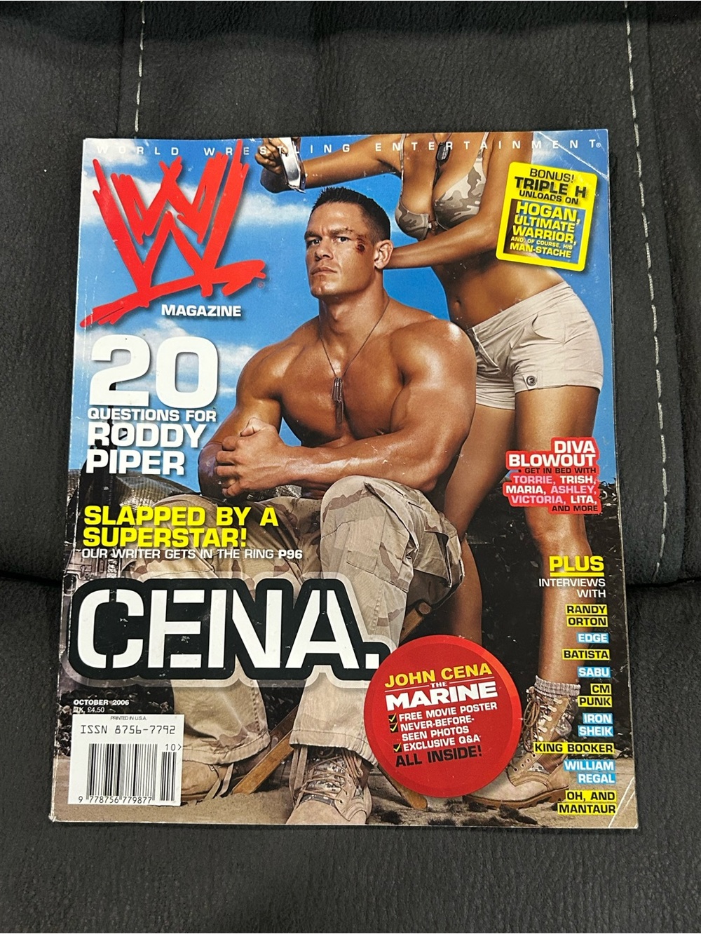 WWE magazine - October 2006